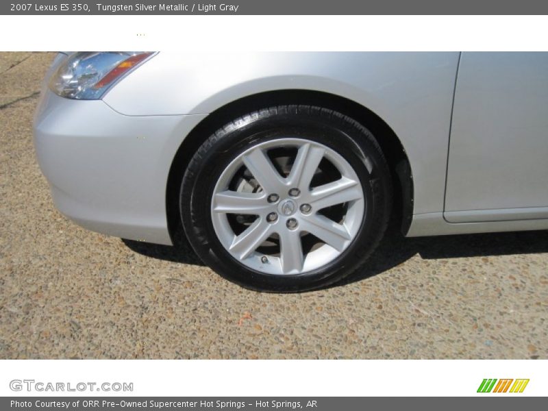 Tungsten Silver Metallic / Light Gray 2007 Lexus ES 350