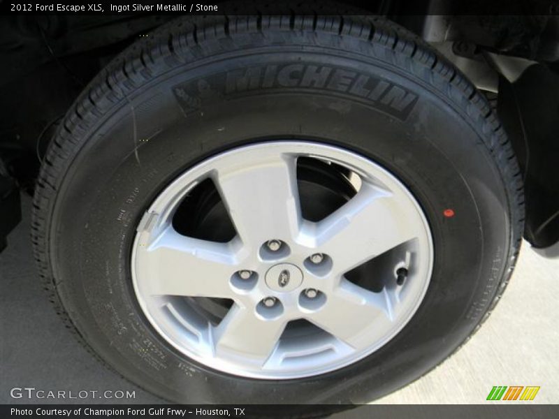 Ingot Silver Metallic / Stone 2012 Ford Escape XLS