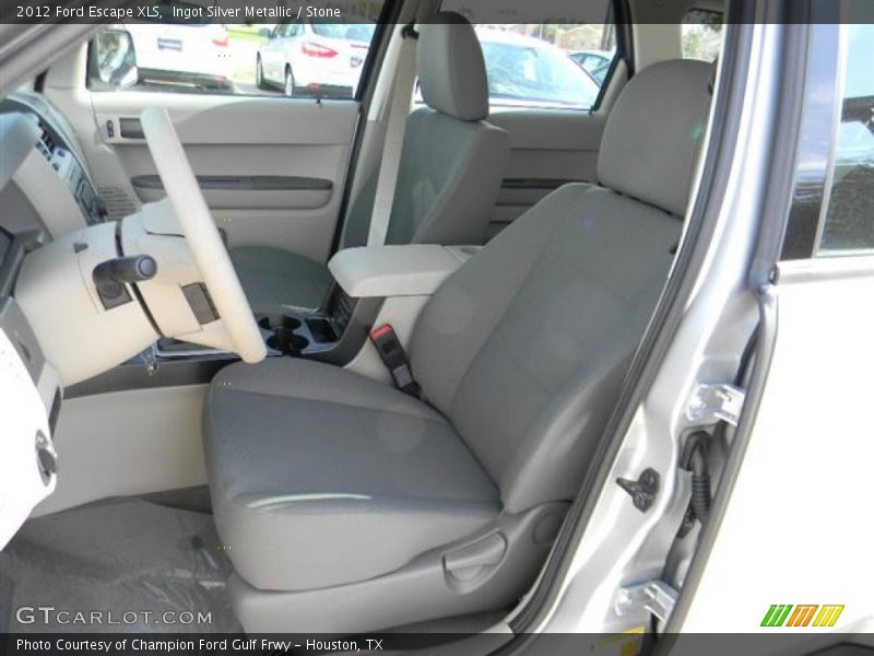 Ingot Silver Metallic / Stone 2012 Ford Escape XLS
