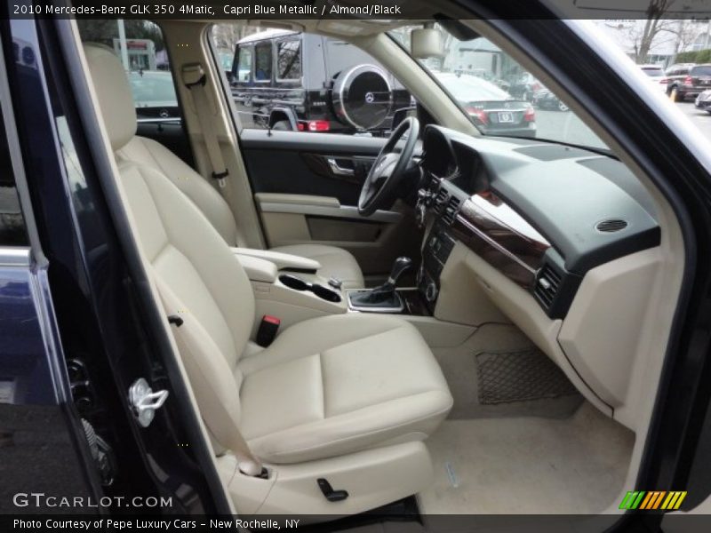 Capri Blue Metallic / Almond/Black 2010 Mercedes-Benz GLK 350 4Matic