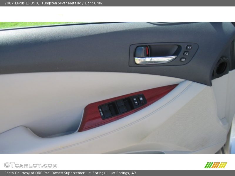 Tungsten Silver Metallic / Light Gray 2007 Lexus ES 350