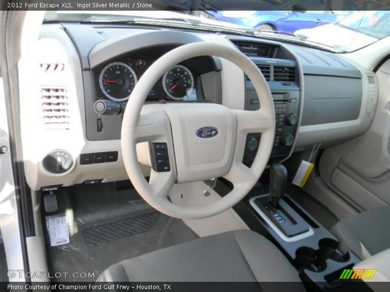 Ingot Silver Metallic / Stone 2012 Ford Escape XLS