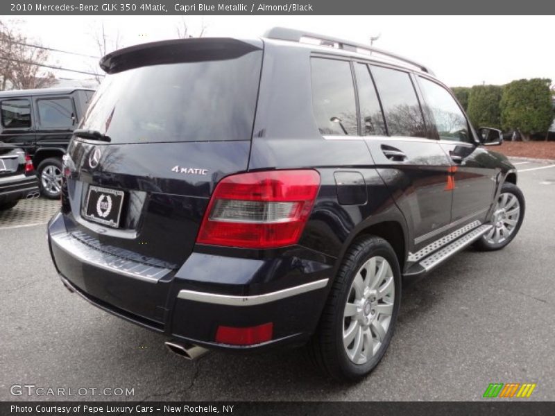 Capri Blue Metallic / Almond/Black 2010 Mercedes-Benz GLK 350 4Matic