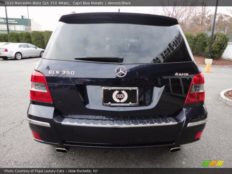 Capri Blue Metallic / Almond/Black 2010 Mercedes-Benz GLK 350 4Matic