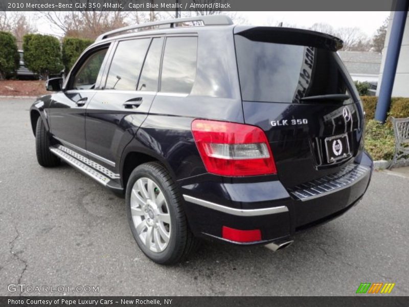 Capri Blue Metallic / Almond/Black 2010 Mercedes-Benz GLK 350 4Matic