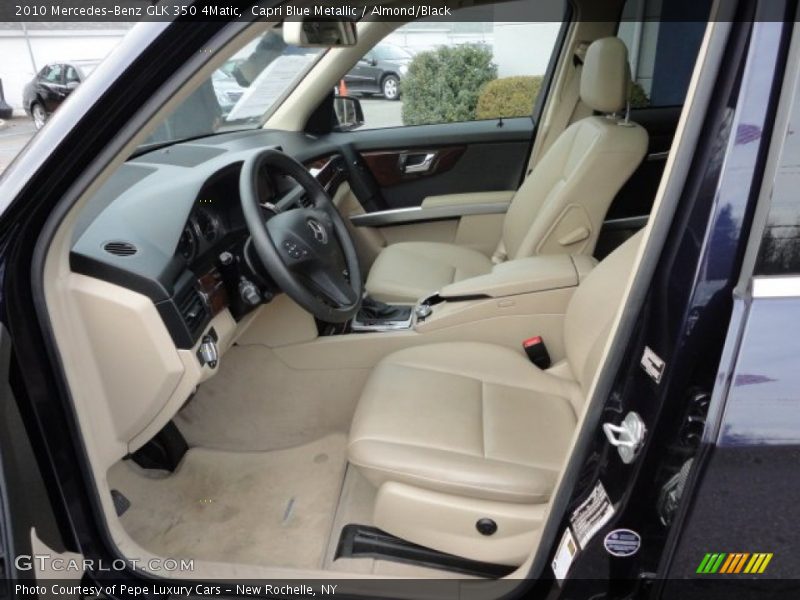 Capri Blue Metallic / Almond/Black 2010 Mercedes-Benz GLK 350 4Matic
