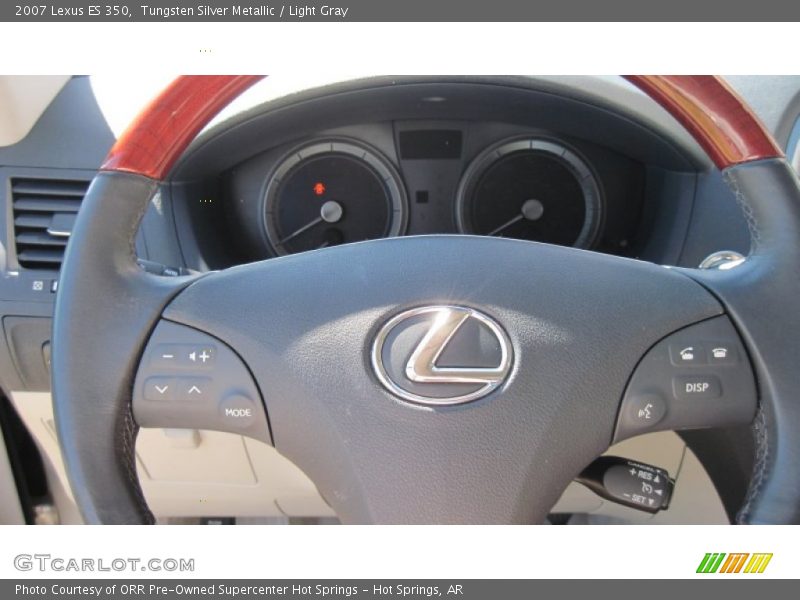 Tungsten Silver Metallic / Light Gray 2007 Lexus ES 350