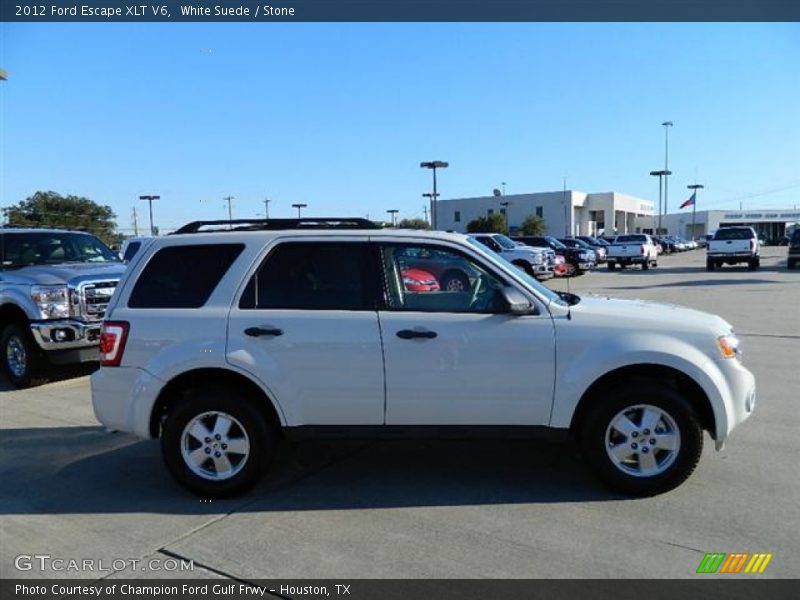 White Suede / Stone 2012 Ford Escape XLT V6