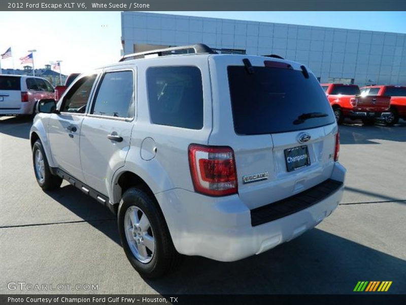 White Suede / Stone 2012 Ford Escape XLT V6