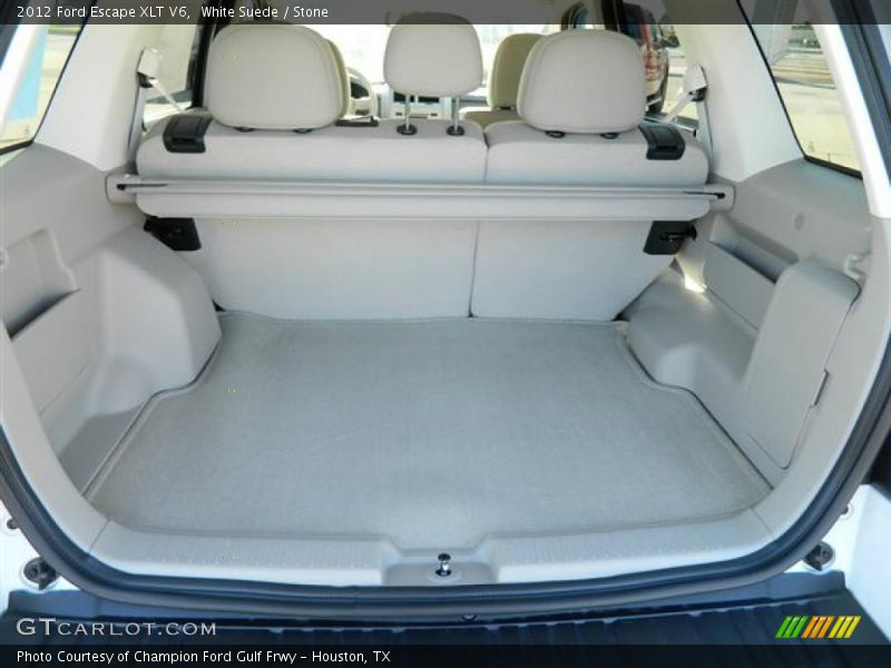 White Suede / Stone 2012 Ford Escape XLT V6