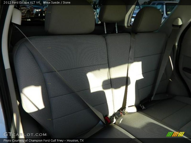 White Suede / Stone 2012 Ford Escape XLT V6