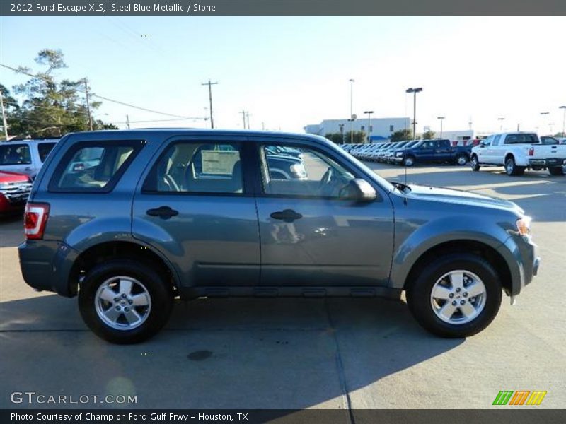 Steel Blue Metallic / Stone 2012 Ford Escape XLS