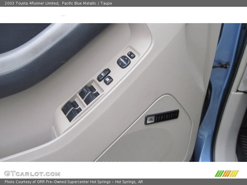 Pacific Blue Metallic / Taupe 2003 Toyota 4Runner Limited