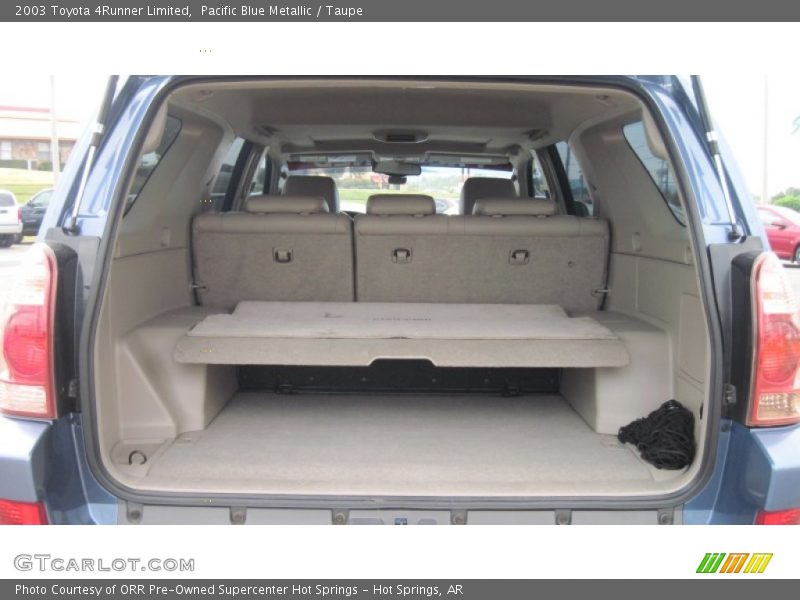 Pacific Blue Metallic / Taupe 2003 Toyota 4Runner Limited