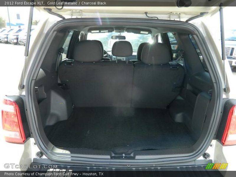 Gold Leaf Metallic / Charcoal Black 2012 Ford Escape XLT