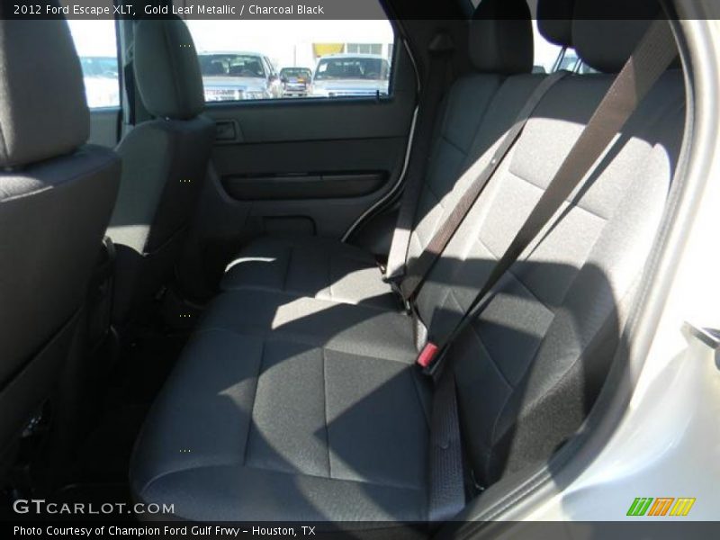 Gold Leaf Metallic / Charcoal Black 2012 Ford Escape XLT