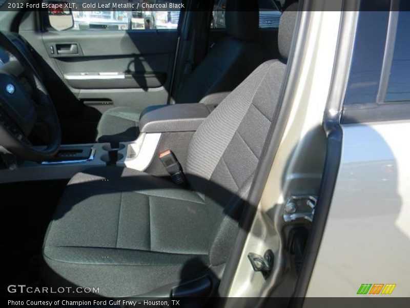 Gold Leaf Metallic / Charcoal Black 2012 Ford Escape XLT