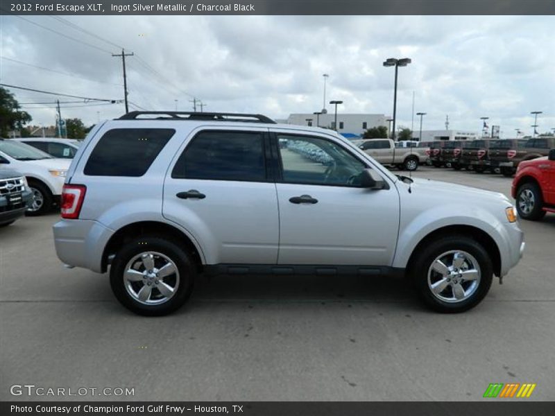 Ingot Silver Metallic / Charcoal Black 2012 Ford Escape XLT