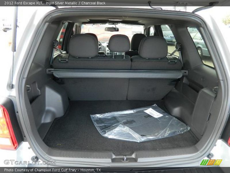 Ingot Silver Metallic / Charcoal Black 2012 Ford Escape XLT