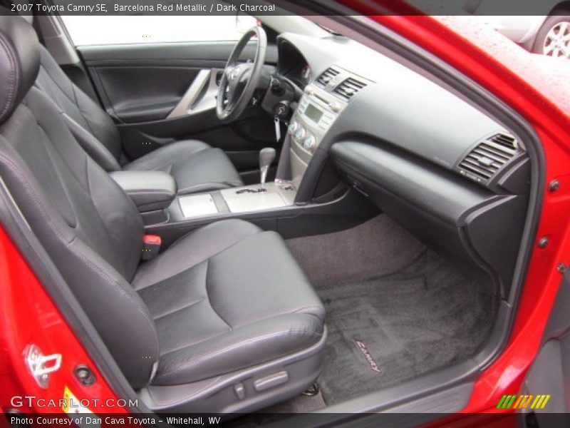 Barcelona Red Metallic / Dark Charcoal 2007 Toyota Camry SE