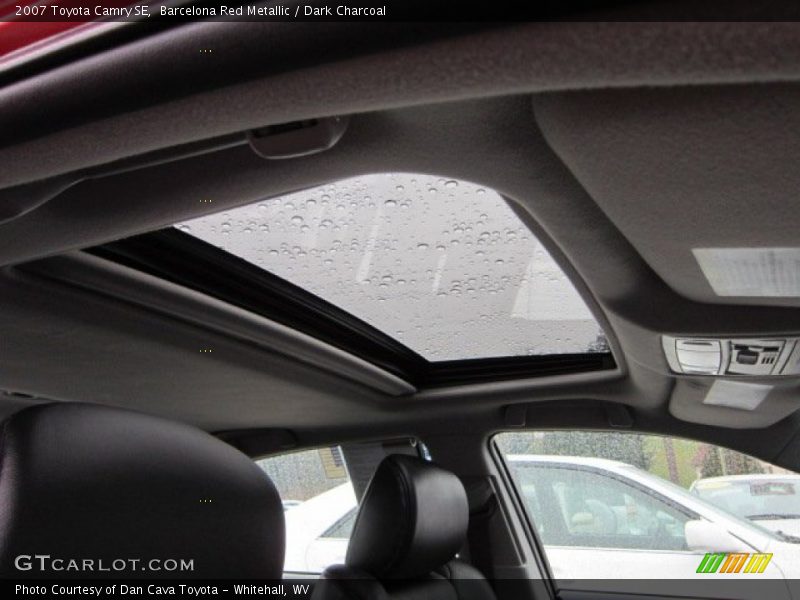 Barcelona Red Metallic / Dark Charcoal 2007 Toyota Camry SE
