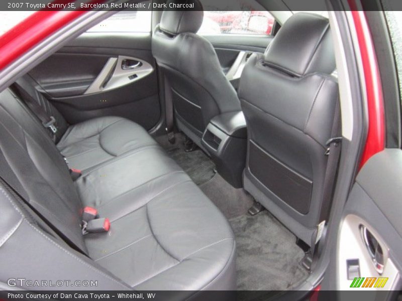 Barcelona Red Metallic / Dark Charcoal 2007 Toyota Camry SE