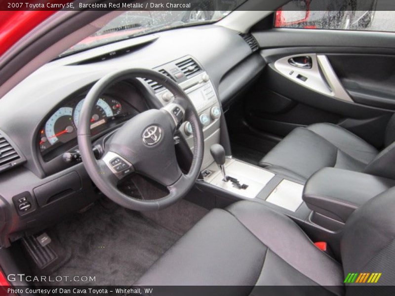 Barcelona Red Metallic / Dark Charcoal 2007 Toyota Camry SE