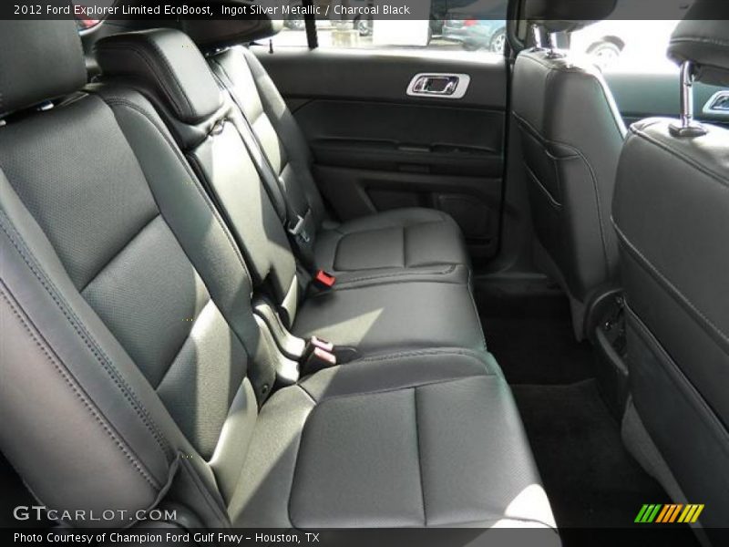 Ingot Silver Metallic / Charcoal Black 2012 Ford Explorer Limited EcoBoost
