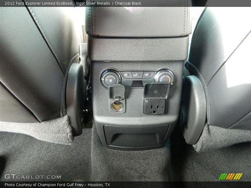 Ingot Silver Metallic / Charcoal Black 2012 Ford Explorer Limited EcoBoost