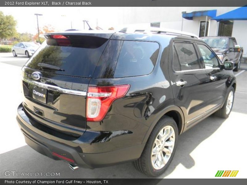 Black / Charcoal Black 2012 Ford Explorer XLT