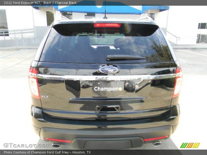 Black / Charcoal Black 2012 Ford Explorer XLT