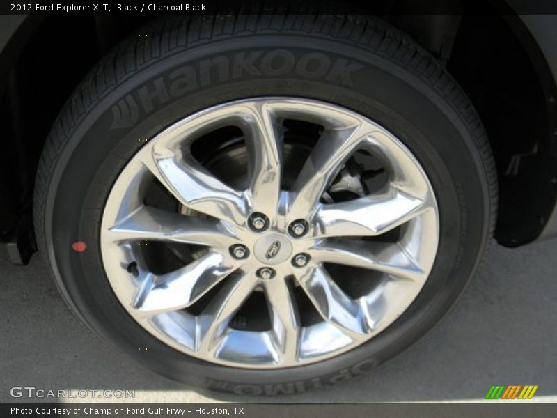 Black / Charcoal Black 2012 Ford Explorer XLT