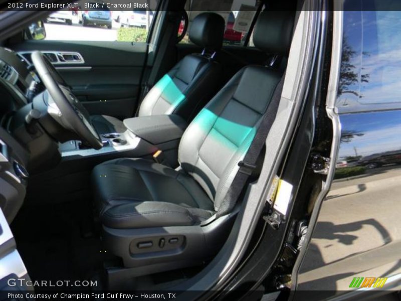 Black / Charcoal Black 2012 Ford Explorer XLT