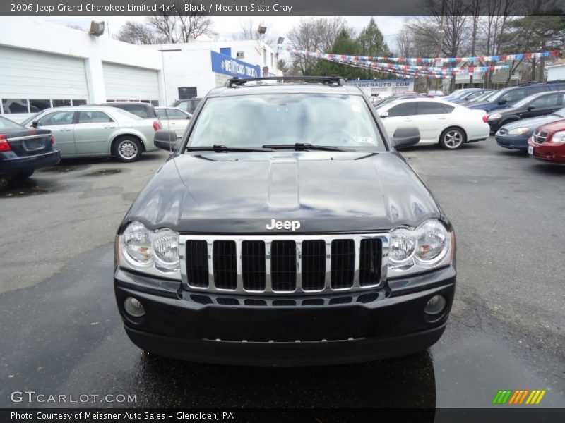 Black / Medium Slate Gray 2006 Jeep Grand Cherokee Limited 4x4