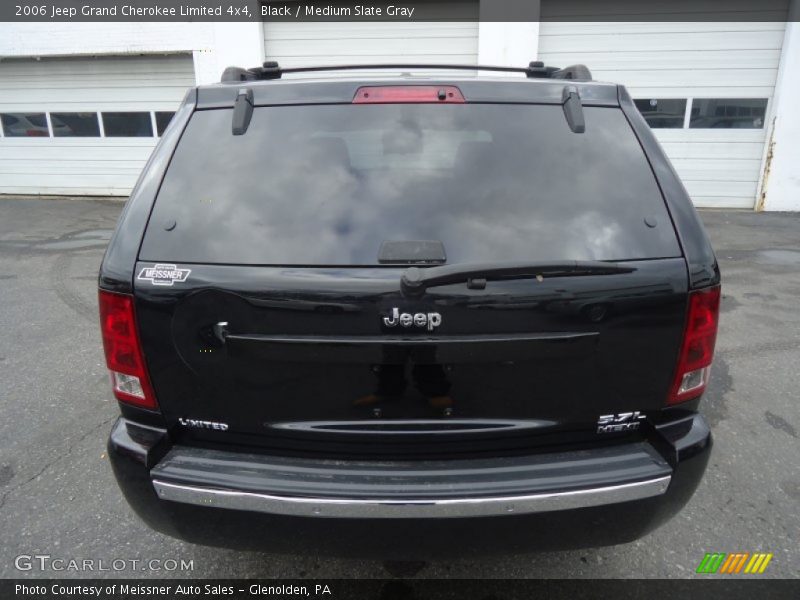 Black / Medium Slate Gray 2006 Jeep Grand Cherokee Limited 4x4