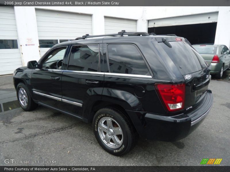 Black / Medium Slate Gray 2006 Jeep Grand Cherokee Limited 4x4