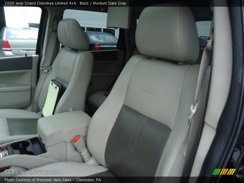 Black / Medium Slate Gray 2006 Jeep Grand Cherokee Limited 4x4
