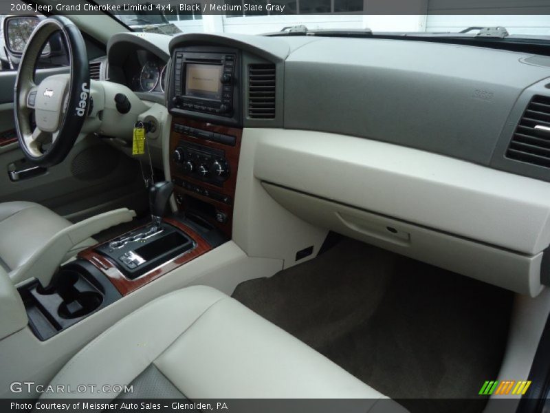 Black / Medium Slate Gray 2006 Jeep Grand Cherokee Limited 4x4