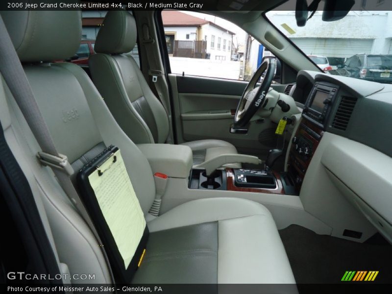 Black / Medium Slate Gray 2006 Jeep Grand Cherokee Limited 4x4