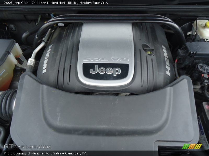 Black / Medium Slate Gray 2006 Jeep Grand Cherokee Limited 4x4