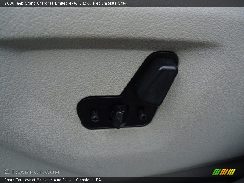 Black / Medium Slate Gray 2006 Jeep Grand Cherokee Limited 4x4