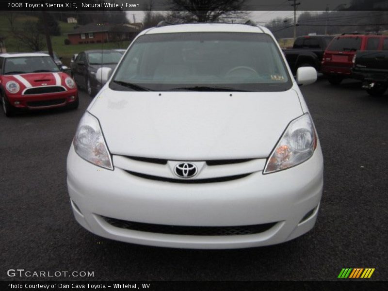 Natural White / Fawn 2008 Toyota Sienna XLE
