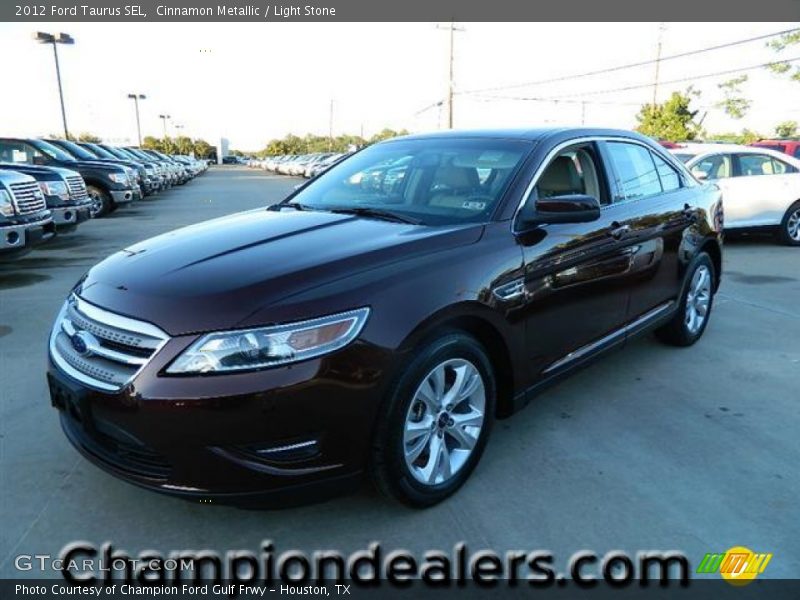 Cinnamon Metallic / Light Stone 2012 Ford Taurus SEL