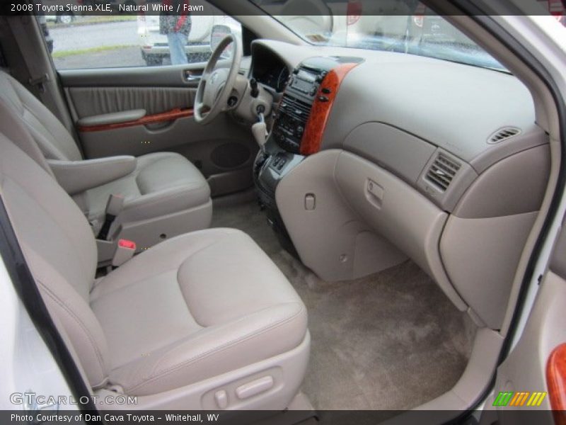 Natural White / Fawn 2008 Toyota Sienna XLE