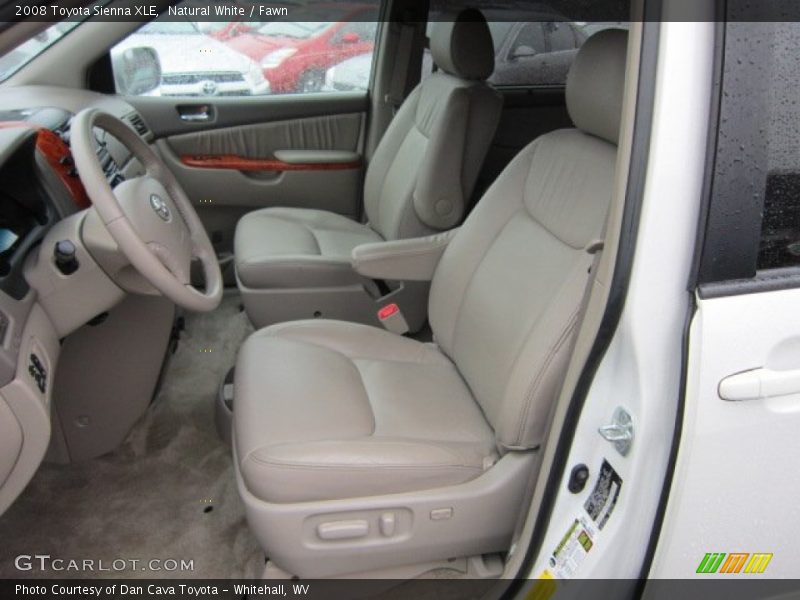 Natural White / Fawn 2008 Toyota Sienna XLE