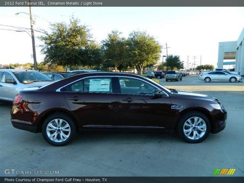 Cinnamon Metallic / Light Stone 2012 Ford Taurus SEL