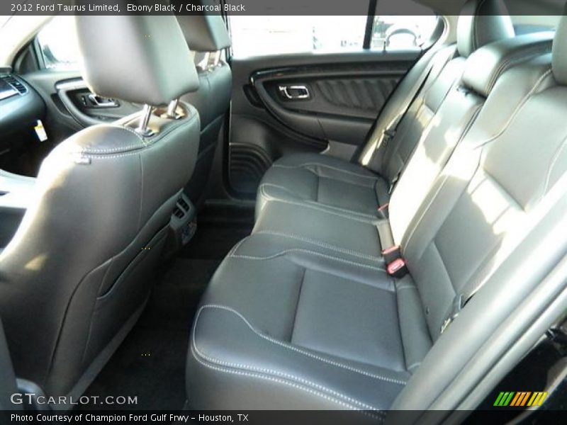 Ebony Black / Charcoal Black 2012 Ford Taurus Limited