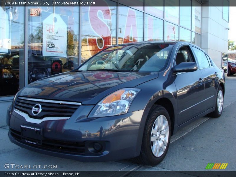 Dark Slate Metallic / Frost 2009 Nissan Altima 2.5 S