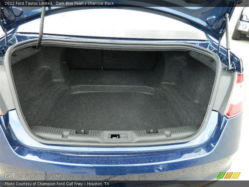  2012 Taurus Limited Trunk