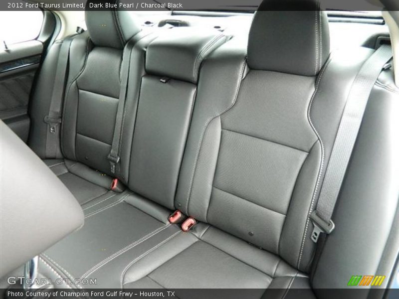 Dark Blue Pearl / Charcoal Black 2012 Ford Taurus Limited